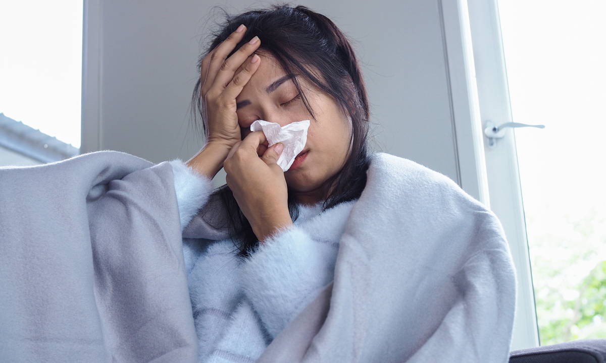 6 bệnh thường gặp trong mùa đông xuân