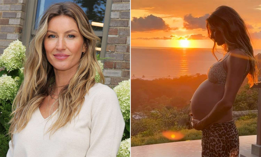 Siêu mẫu Gisele Bundchen sinh con thứ ba ở tuổi 44