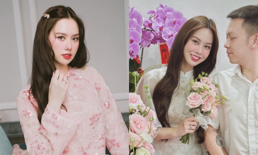 Á hậu Tâm Như làm lễ dạm ngõ với chồng doanh nhân
