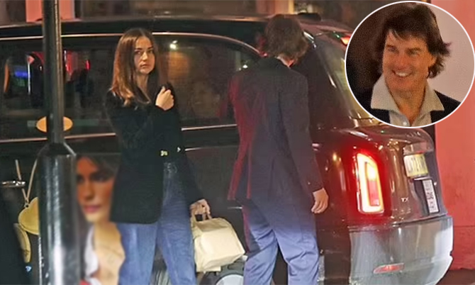 Tom Cruise đi ăn tối ngày Valentine với bạn gái cũ Ben Affleck