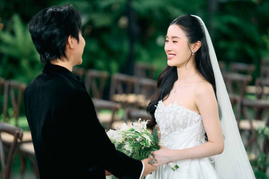 Khách mời trầm trồ 'tướng phu thê' của Vũ Cát Tường và bạn gái