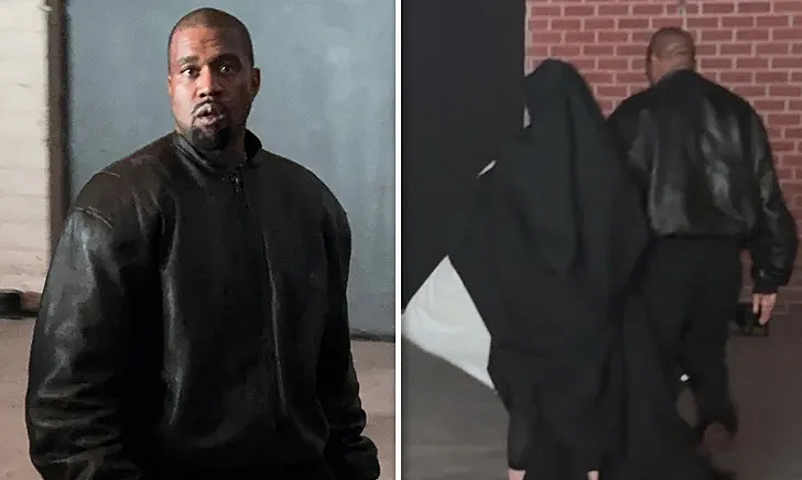 Vợ Kanye West che kín mít đi xem phim 'ngập cảnh nude'