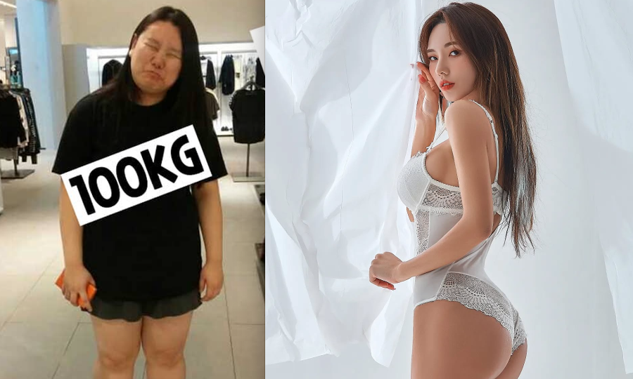 Bị bạn trai bỏ vì nặng cả tạ, cô gái giảm một mạch 50 kg