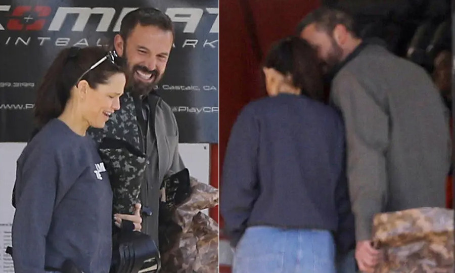 Ben Affleck tíu tít bên Jennifer Garner