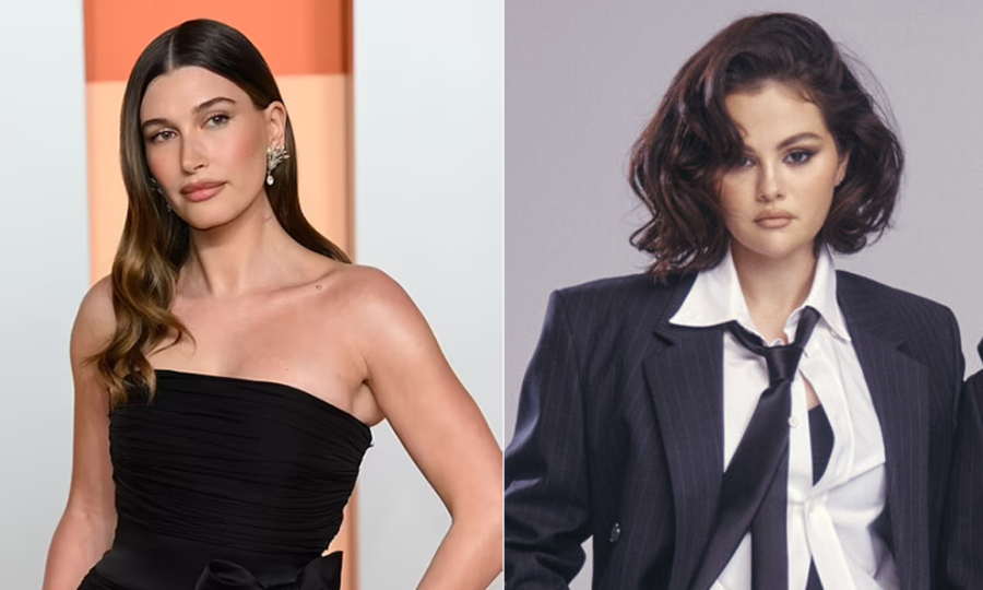 Hailey Bieber bác tin chế giễu Selena Gomez