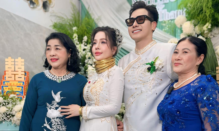Chu Bin giải thích lý do đeo kính mát 'từ đầu tới cuối' hôn lễ