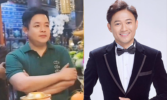 Quang Lê từ Mỹ về thắp hương Quý Bình