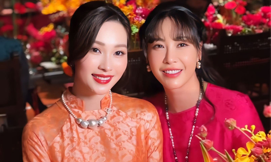 Ảnh sao 24/3: Đặng Thu Thảo khoe sắc khi dự tiệc với Hà Kiều Anh