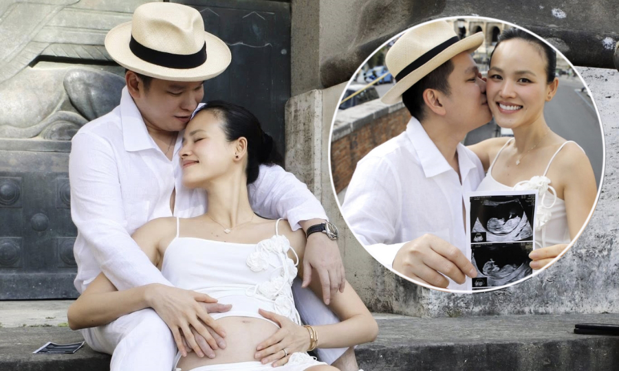 Tuyết Lan mang thai con đầu lòng