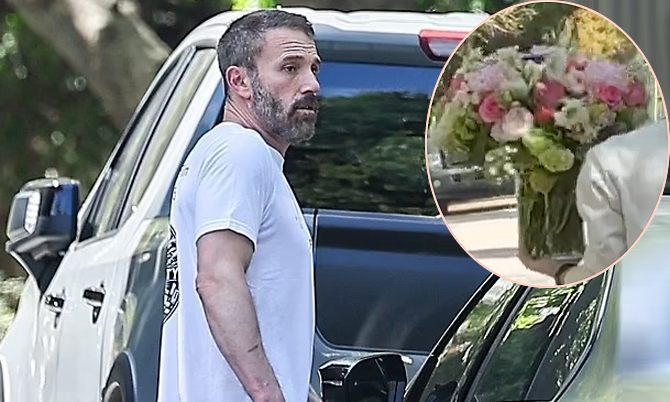 Ben Affleck đến thăm, tặng quà Jennifer Garner vào Ngày của Mẹ