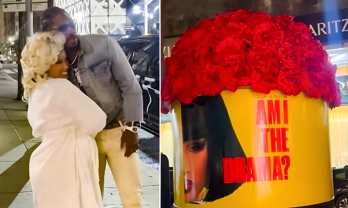 Ảnh hot Hollywood trong tuần: Bạn trai tặng Cardi B xe tải hoa