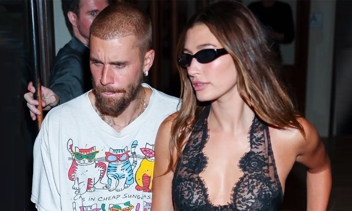Ảnh hot Hollywood trong tuần: Hailey Bieber sexy dự tiệc mừng chồng ra album mới