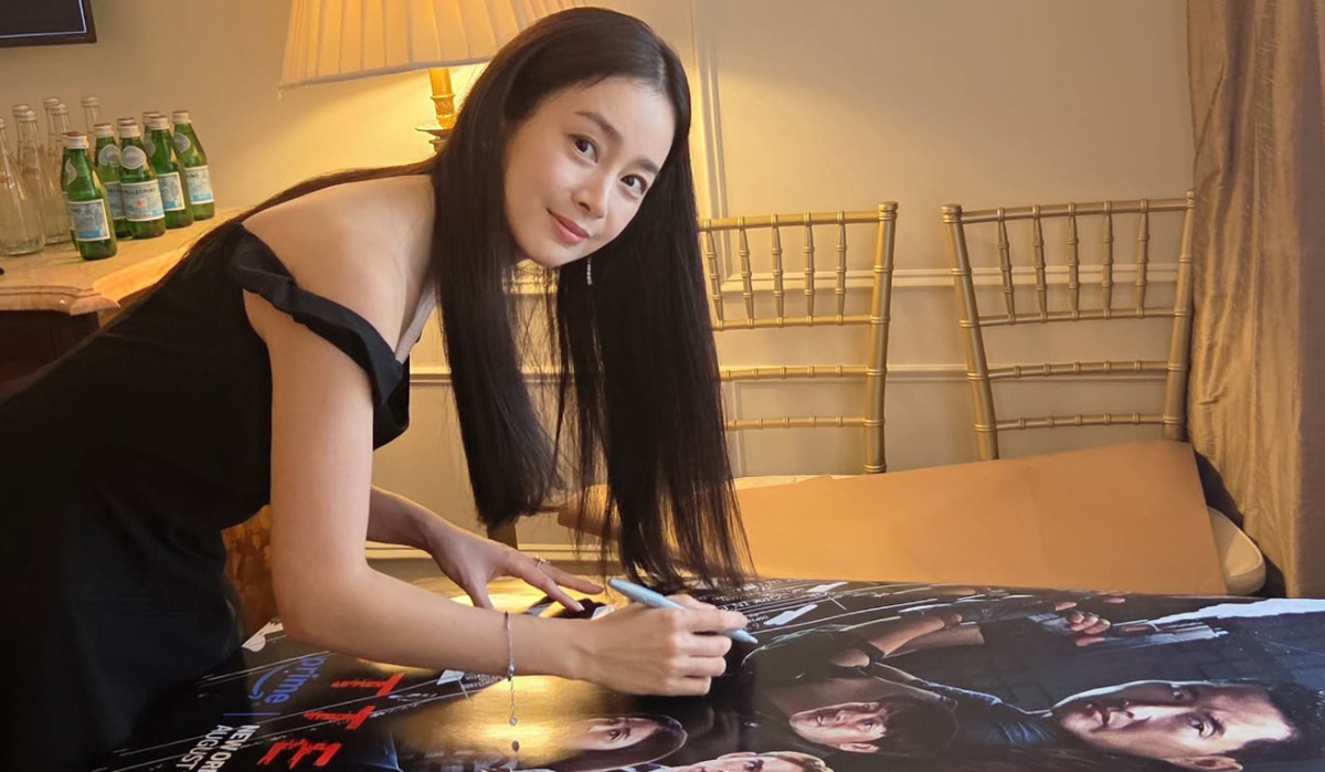 Kim Tae Hee thăm lại nơi lần đầu quay quảng cáo ở Mỹ