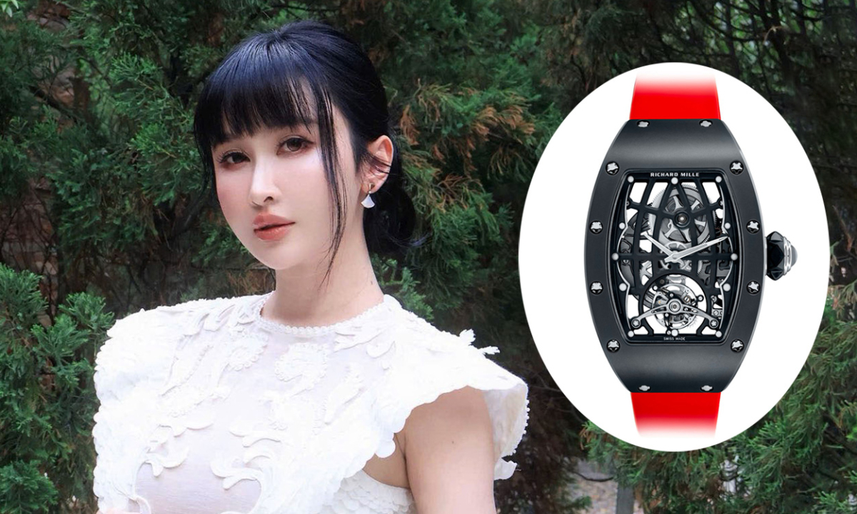 Vợ đại gia Minh 'Nhựa' sắm đồng hồ hơn 10 tỷ đồng