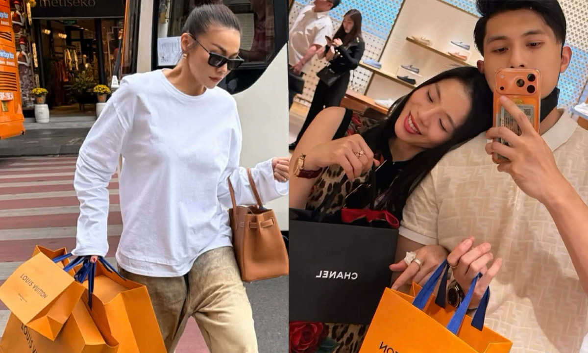 Lệ Quyên, Thanh Hằng chi hàng trăm triệu đồng sắm đồ hiệu đón Tết