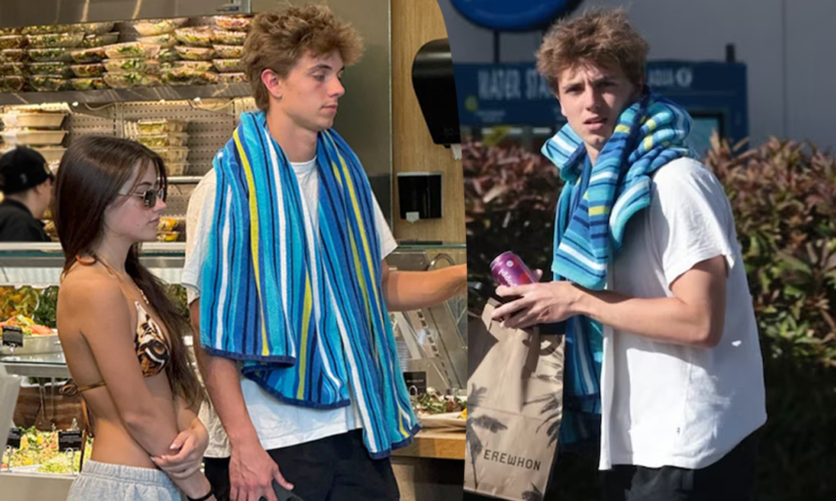 Con trai 19 tuổi của Britney Spears đi biển cùng bạn gái