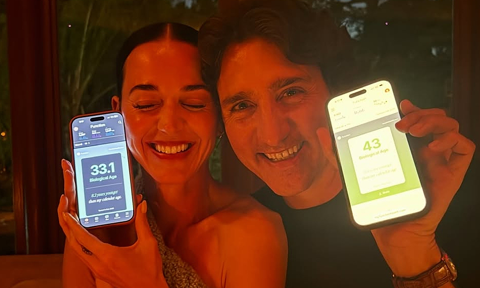 Katy Perry và cựu Thủ tướng Canada đùa vui về khoảng cách tuổi tác