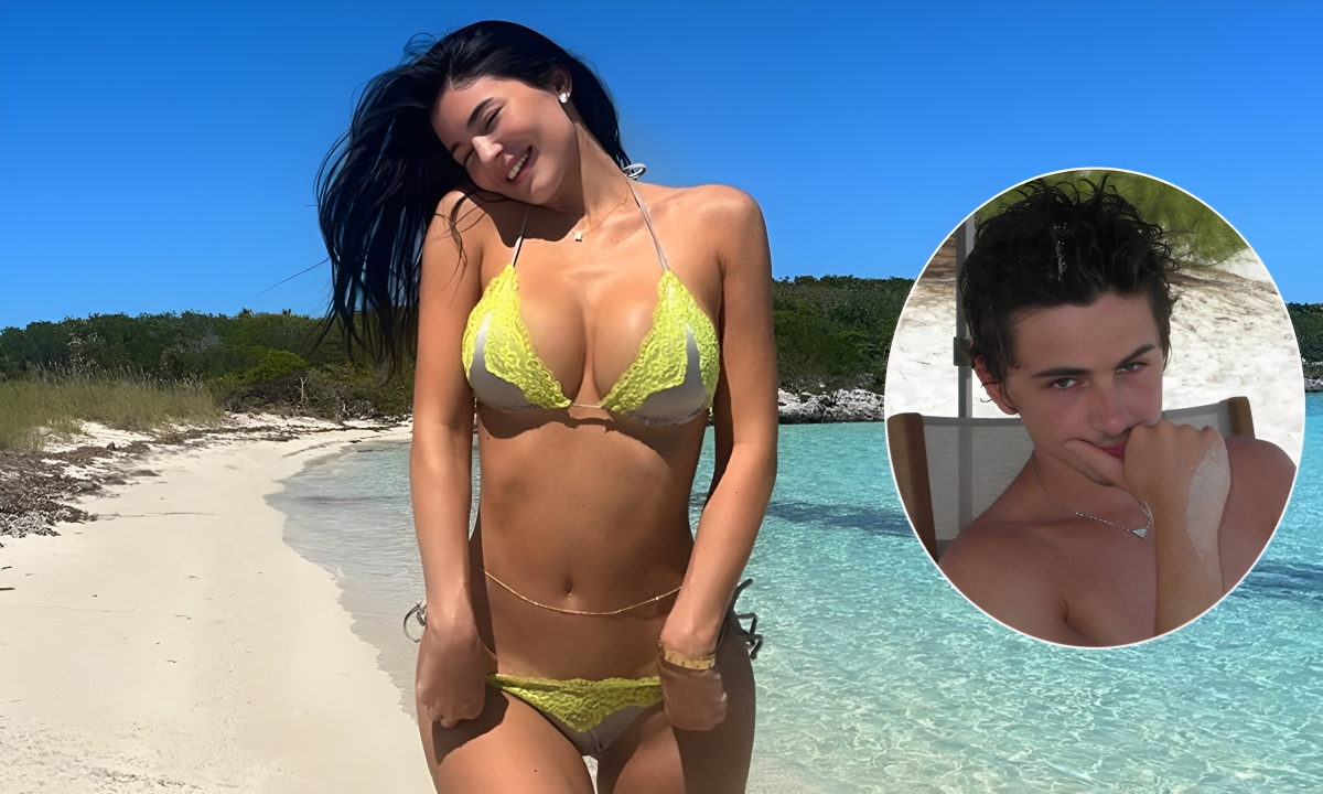 Kylie Jenner khoe body bốc lửa trong kỳ nghỉ với bạn trai