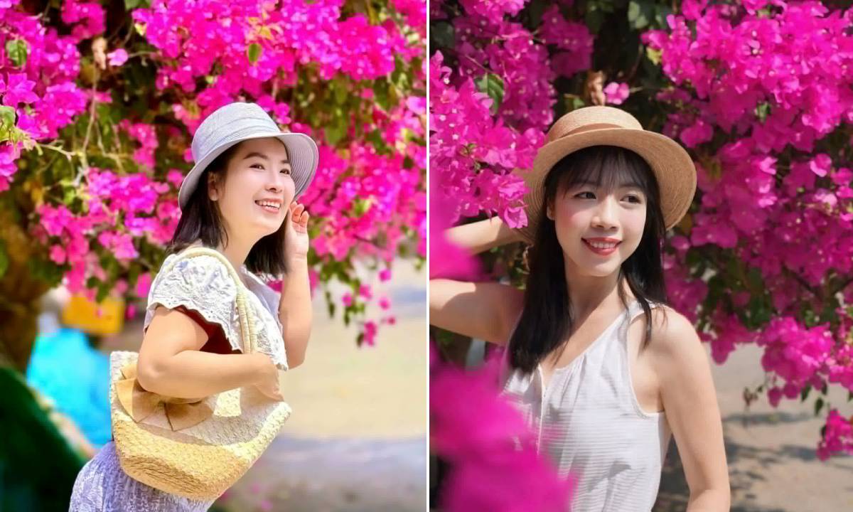 Con đường hoa giấy 'gây sốt' tại Nha Trang dịp 30/4