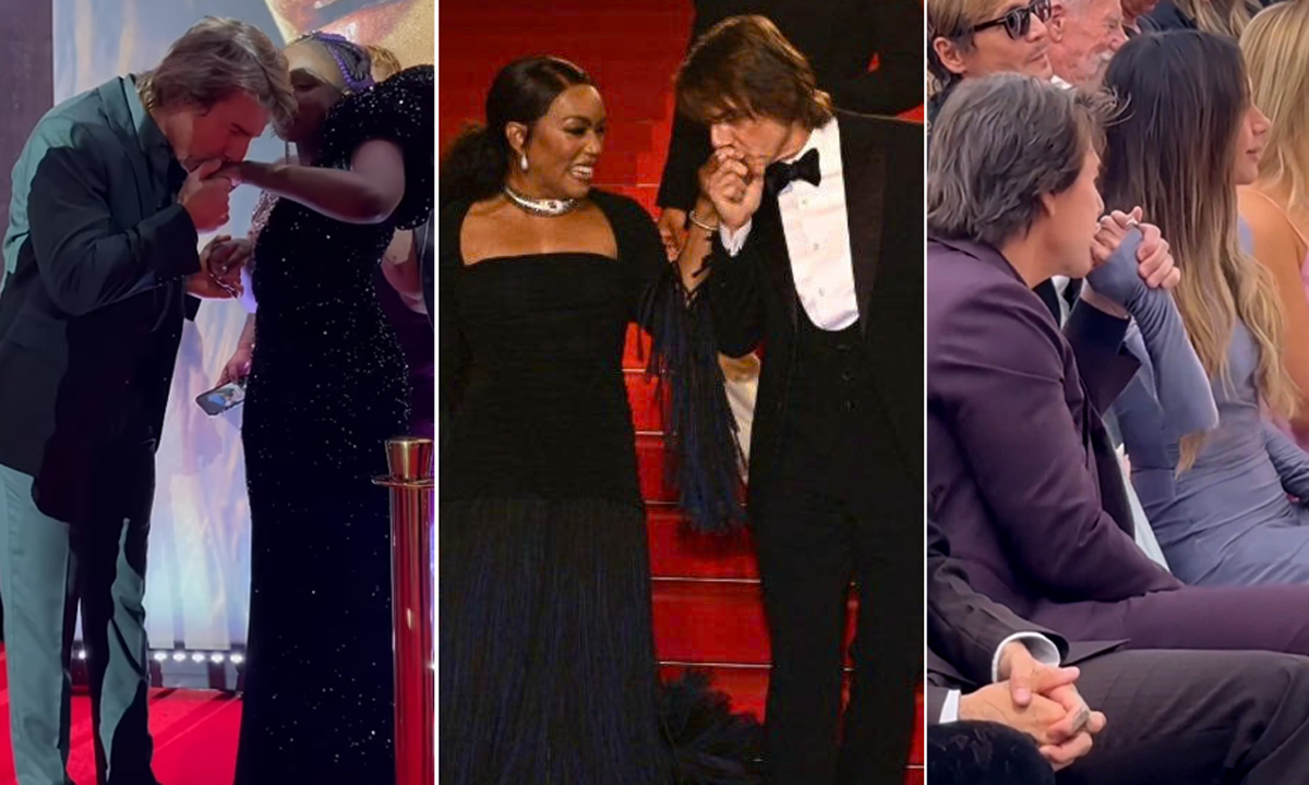 Tom Cruise nhiều lần hôn tay phụ nữ trước vụ Victoria Beckham